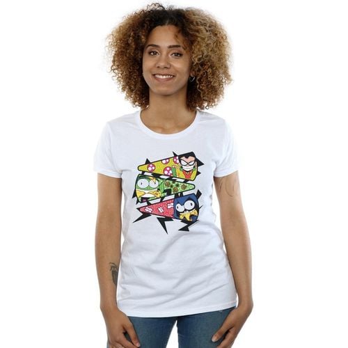 T-shirts a maniche lunghe Teen Titans Go - Dc Comics - Modalova