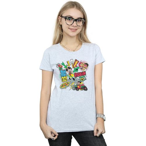 T-shirts a maniche lunghe Teen Titans Go - Dc Comics - Modalova