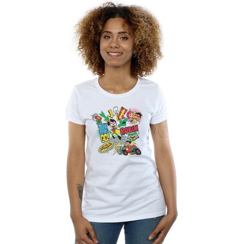 T-shirts a maniche lunghe Teen Titans Go - Dc Comics - Modalova