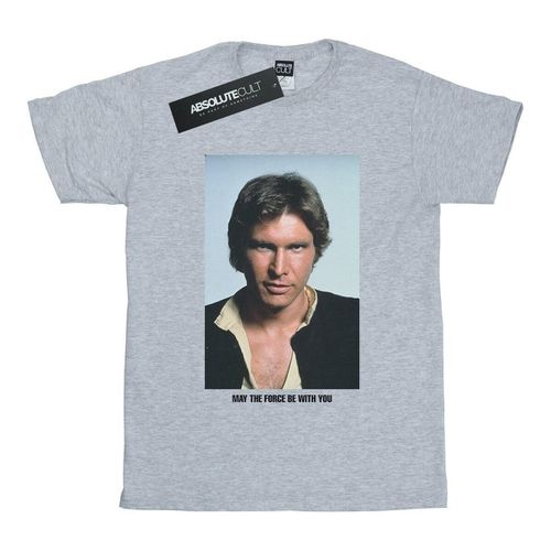 T-shirts a maniche lunghe Han Solo May The Force - Disney - Modalova
