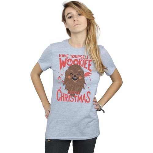 T-shirts a maniche lunghe Wookiee Little - Disney - Modalova