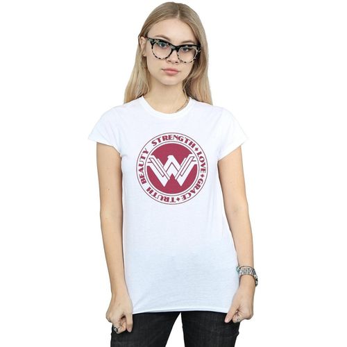 T-shirts a maniche lunghe Beauty Strength Love - Dc Comics - Modalova