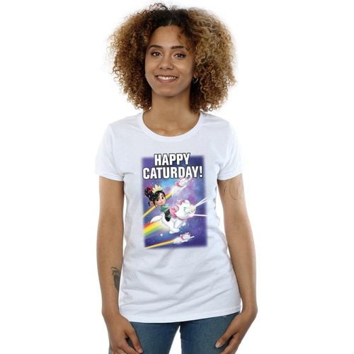 T-shirts a maniche lunghe Wreck It Ralph Happy Caturday - Disney - Modalova