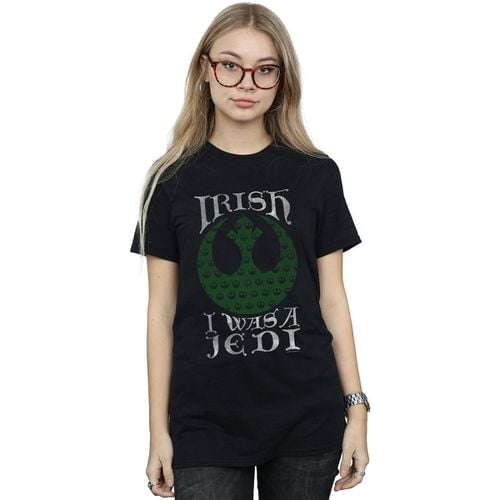 T-shirts a maniche lunghe Irish I Was A Jedi - Disney - Modalova