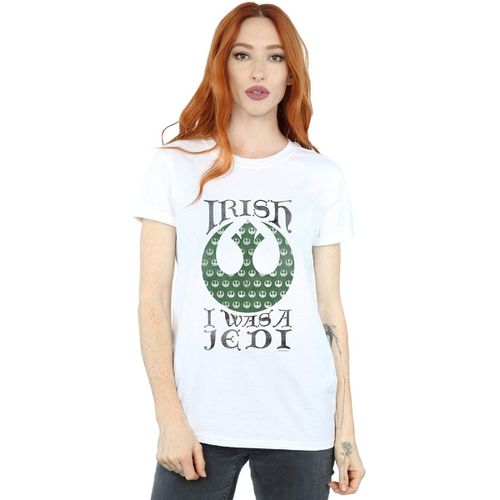 T-shirts a maniche lunghe Irish I Was A Jedi - Disney - Modalova