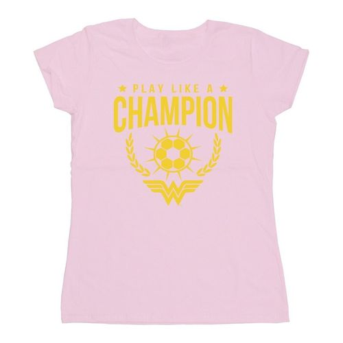 T-shirts a maniche lunghe Play Like A Champion - Dc Comics - Modalova