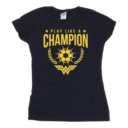 T-shirts a maniche lunghe Play Like A Champion - Dc Comics - Modalova