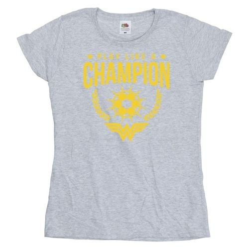 T-shirts a maniche lunghe Play Like A Champion - Dc Comics - Modalova