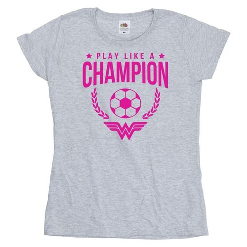 T-shirts a maniche lunghe Play Like A Champion - Dc Comics - Modalova