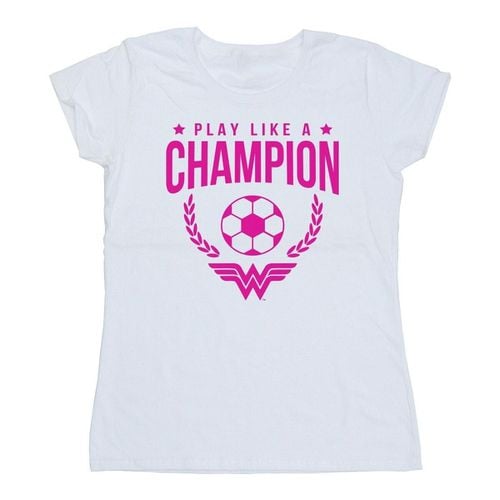 T-shirts a maniche lunghe Play Like A Champion - Dc Comics - Modalova