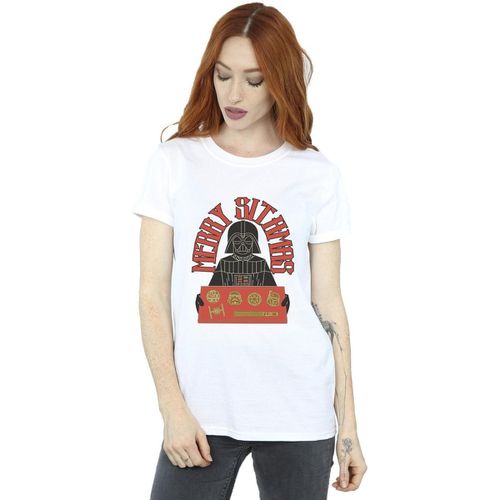 T-shirts a maniche lunghe Episode IV: A New Hope Merry Sithmas - Disney - Modalova