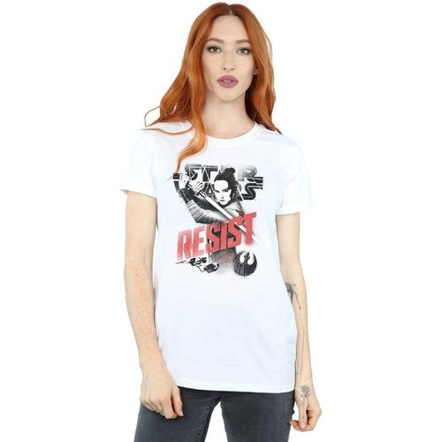 T-shirts a maniche lunghe The Last Jedi Resist - Disney - Modalova