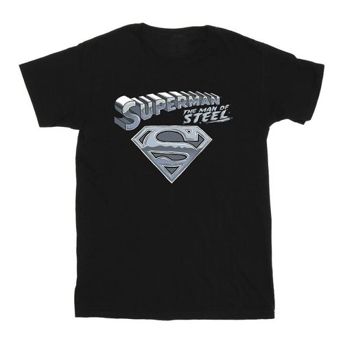 T-shirts a maniche lunghe The Man Of Steel - Dc Comics - Modalova