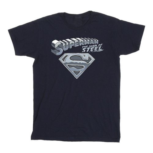 T-shirts a maniche lunghe The Man Of Steel - Dc Comics - Modalova