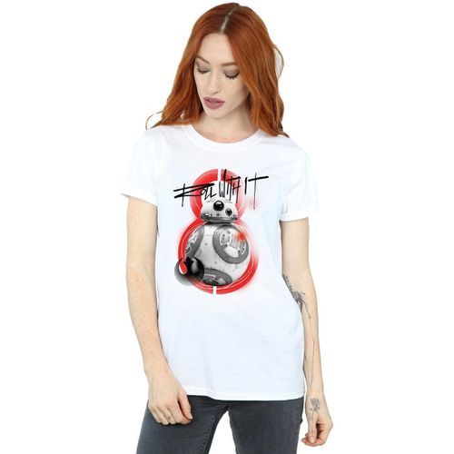 T-shirts a maniche lunghe The Last Jedi Roll With It - Disney - Modalova