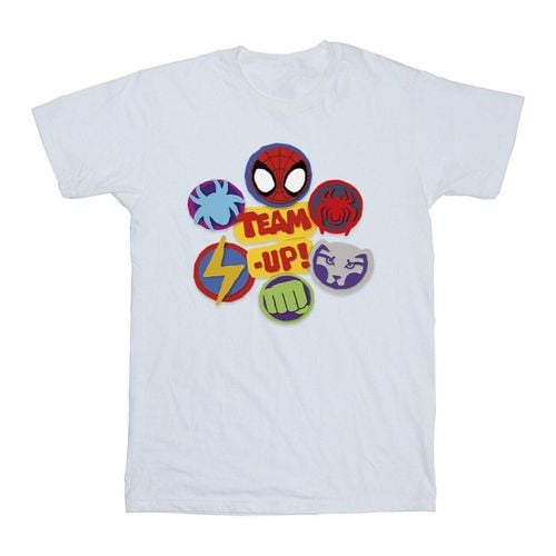 T-shirts a maniche lunghe Spidey And His Amazing Friends Up - Marvel - Modalova