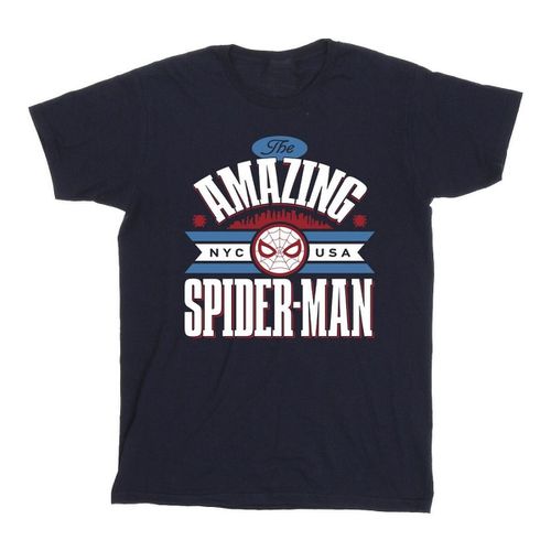 T-shirts a maniche lunghe NYC Amazing - Marvel - Modalova