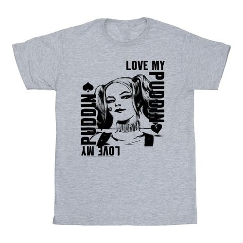 T-shirts a maniche lunghe Suicide Squad Love Puddin - Dc Comics - Modalova