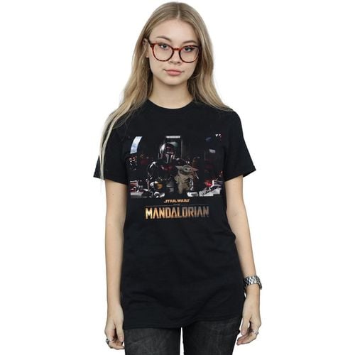 T-shirts a maniche lunghe The Mandalorian Child On Board - Disney - Modalova