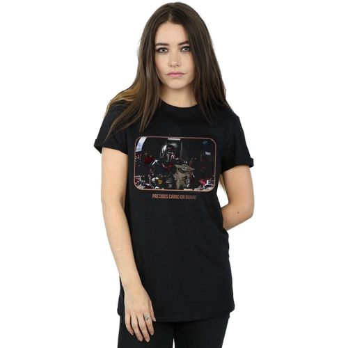 T-shirts a maniche lunghe The Mandalorian Precious Cargo - Disney - Modalova