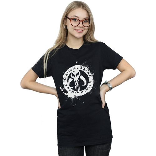 T-shirts a maniche lunghe The Mandalorian Bounty Hunter - Disney - Modalova