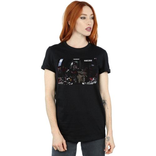 T-shirts a maniche lunghe The Mandalorian And Co-Pilot - Disney - Modalova