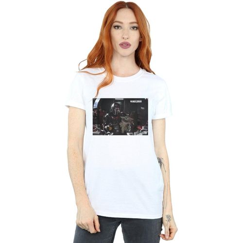 T-shirts a maniche lunghe The Mandalorian And Co-Pilot - Disney - Modalova