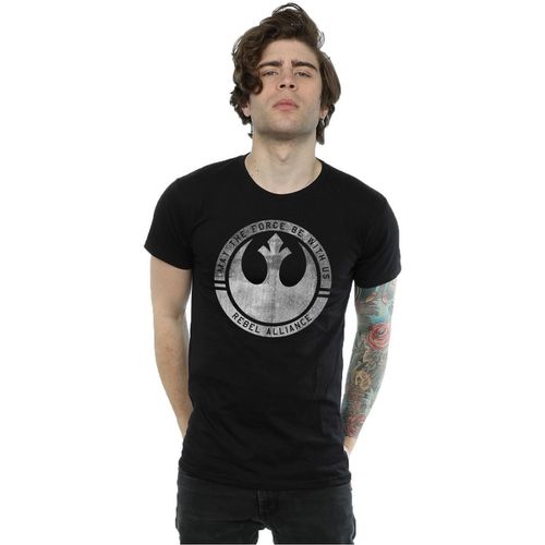 T-shirts a maniche lunghe Rogue One May The Force Be With Us - Disney - Modalova