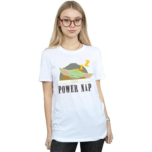 T-shirts a maniche lunghe The Mandalorian Power Nap Child - Disney - Modalova