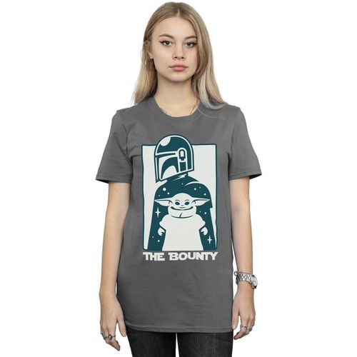 T-shirts a maniche lunghe The Mandalorian The Bounty - Disney - Modalova