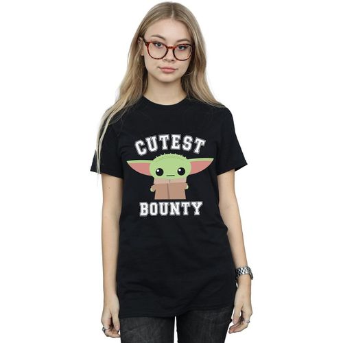 T-shirts a maniche lunghe The Mandalorian Cutest Bounty - Disney - Modalova