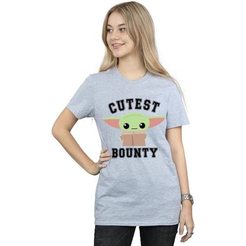 T-shirts a maniche lunghe The Mandalorian Cutest Bounty - Disney - Modalova