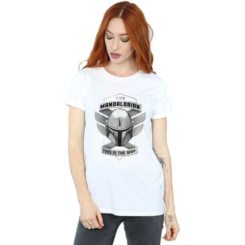 T-shirts a maniche lunghe The Mandalorian This Is The Way - Disney - Modalova