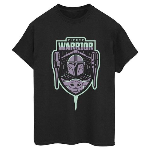 T-shirts a maniche lunghe The Mandalorian Fierce Warrior - Disney - Modalova