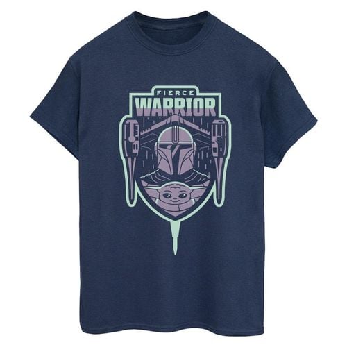 T-shirts a maniche lunghe The Mandalorian Fierce Warrior - Disney - Modalova