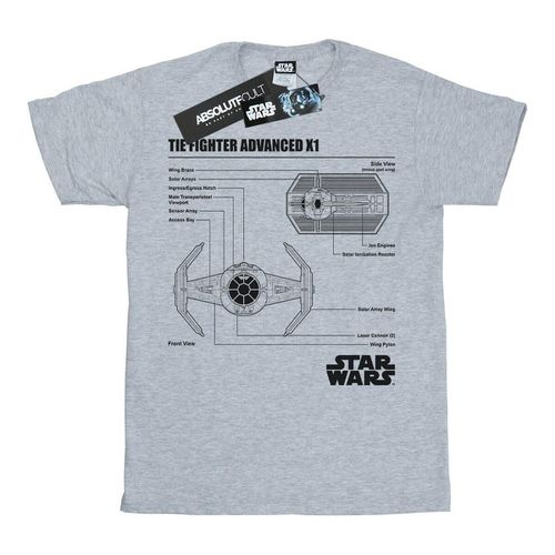 T-shirts a maniche lunghe TIE Fighter X1 - Disney - Modalova