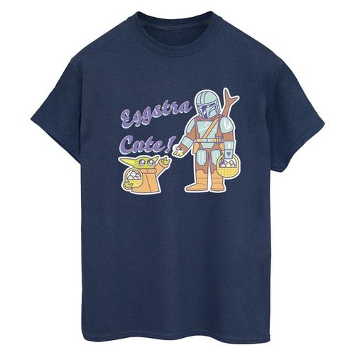 T-shirts a maniche lunghe The Mandalorian Eggstra Cute - Disney - Modalova