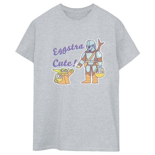 T-shirts a maniche lunghe The Mandalorian Eggstra Cute - Disney - Modalova