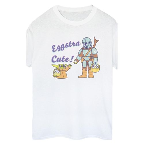 T-shirts a maniche lunghe The Mandalorian Eggstra Cute - Disney - Modalova