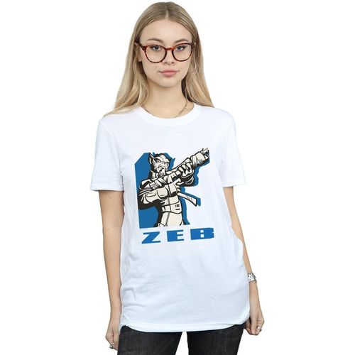 T-shirts a maniche lunghe Rebels Zeb - Disney - Modalova