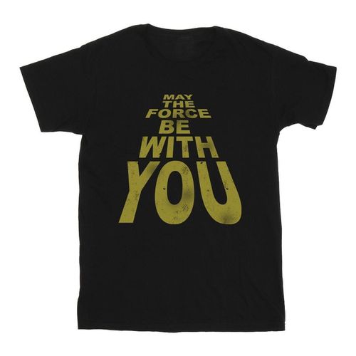 T-shirts a maniche lunghe May The Force Be With You - Disney - Modalova