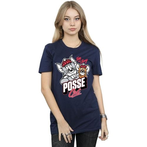 T-shirts a maniche lunghe Posse Cat - Dessins Animés - Modalova