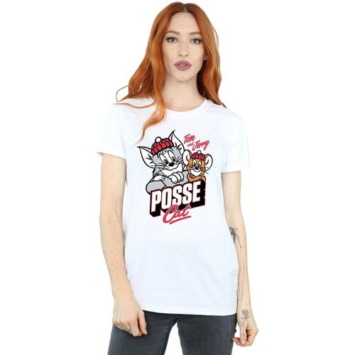 T-shirts a maniche lunghe Posse Cat - Dessins Animés - Modalova