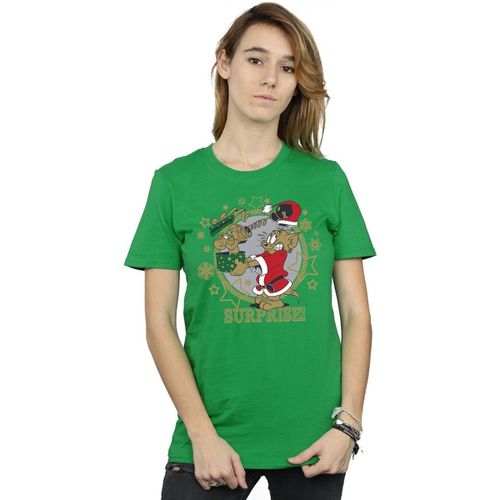 T-shirts a maniche lunghe Christmas Surprise - Dessins Animés - Modalova