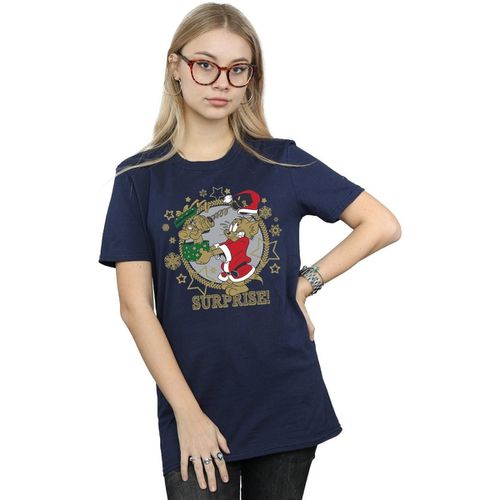 T-shirts a maniche lunghe Christmas Surprise - Dessins Animés - Modalova