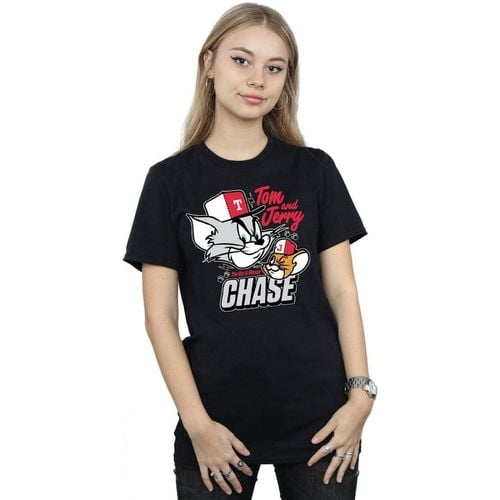 T-shirts a maniche lunghe Cat Mouse Chase - Dessins Animés - Modalova