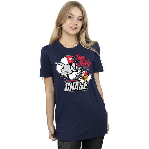 T-shirts a maniche lunghe Cat Mouse Chase - Dessins Animés - Modalova