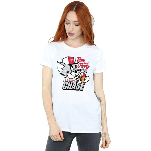 T-shirts a maniche lunghe Cat Mouse Chase - Dessins Animés - Modalova