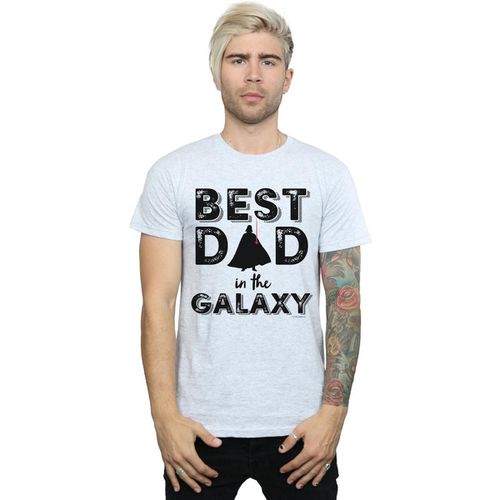 T-shirts a maniche lunghe Best Dad In The Galaxy - Disney - Modalova