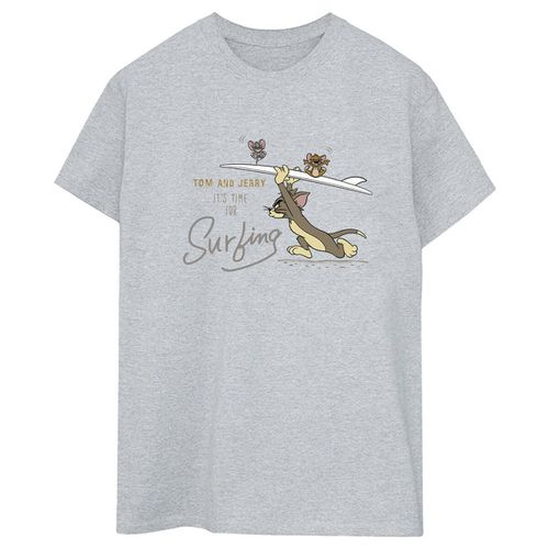 T-shirts a maniche lunghe It's Time For Surfing - Dessins Animés - Modalova